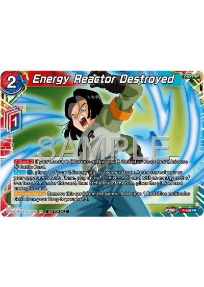 Energy Reactor Destroyed Tournament Pack Vol12 P-688 Tournament Promotion Cards Dragonball Super card