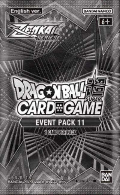 Event Pack 11  Promotion Cards Dragonball Super card