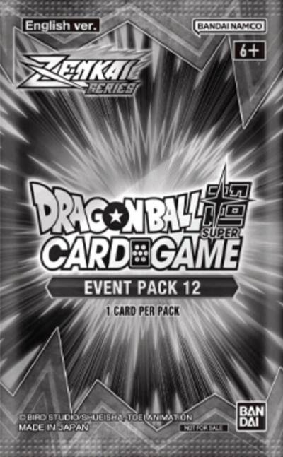 Event Pack 12  Promotion Cards Dragonball Super card