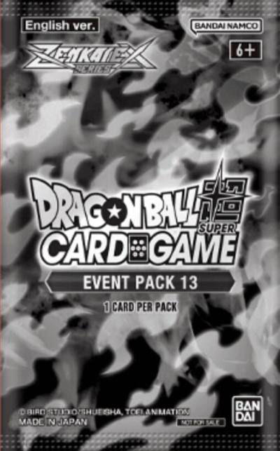 Event Pack 13  Promotion Cards Dragonball Super card