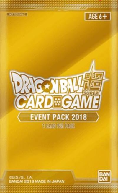 Event Pack 2018  Promotion Cards Dragonball Super card