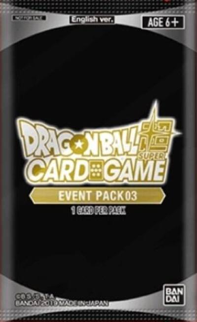 Event Pack 3  Promotion Cards Dragonball Super card