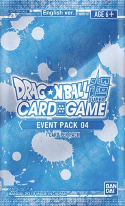 Event Pack 4  Promotion Cards Dragonball Super card