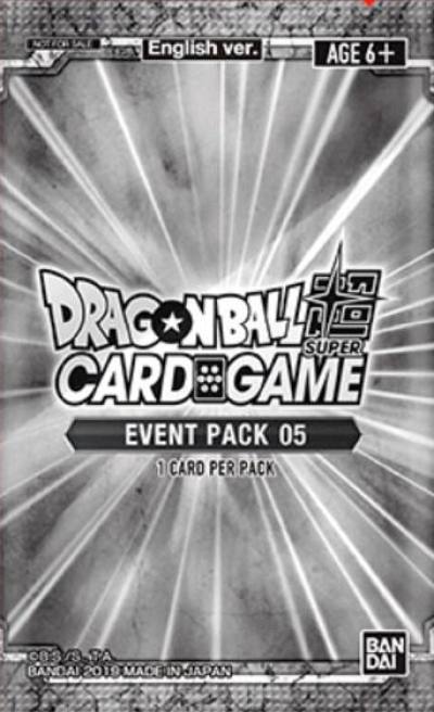 Event Pack 5  Promotion Cards Dragonball Super card