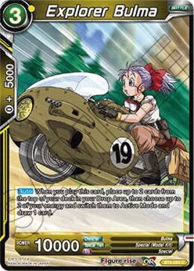 Explorer Bulma BT4-093 Colossal Warfare Dragonball Super card