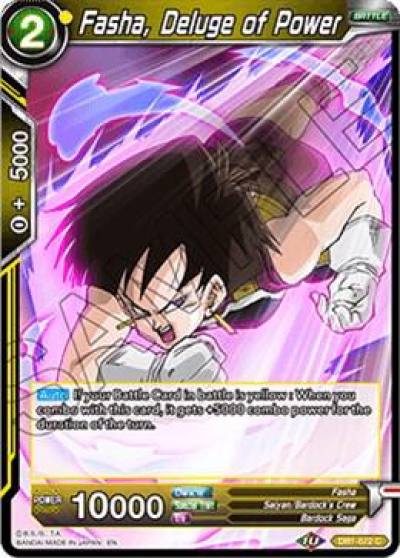 Fasha Deluge of Power DB1-072 Draft Box 04 - Dragon Brawl Dragonball Super card