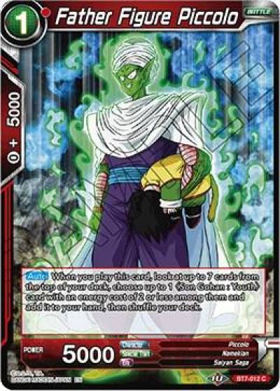 Father Figure Piccolo Foil BT7-012 Assault of the Saiyans Dragonball Super card