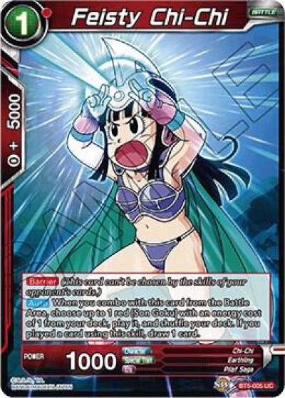 Feisty Chi Chi Foil BT5-005 Miraculous Revival Dragonball Super card