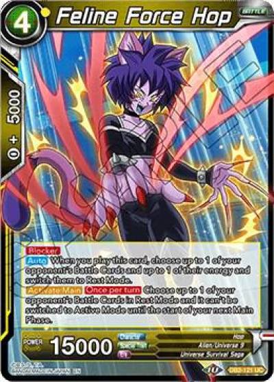 Feline Force Hop DB2-121 Draft Box 05 - Divine Multiverse Dragonball Super card