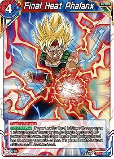 Final Heat Phalanx DB3-128 Draft Box 06 - Giant Force Dragonball Super card