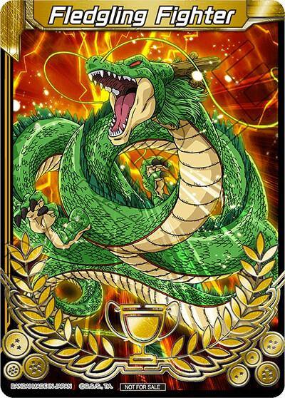 Fledgling Fighter Celebrations 2019 Merit Card Demo Play  Tournament Promotion Cards Dragonball Super card