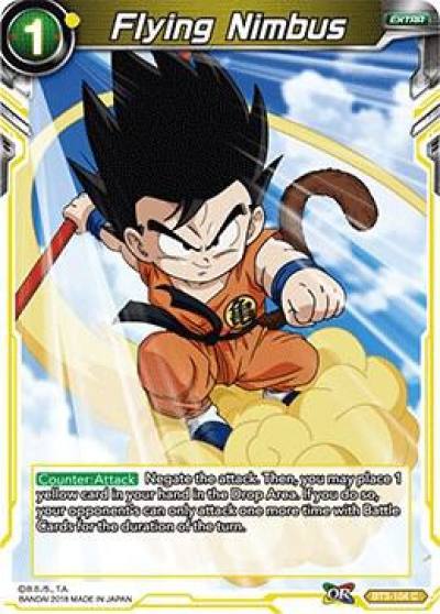 Flying Nimbus 2018 BT3-104 Cross Worlds Dragonball Super card