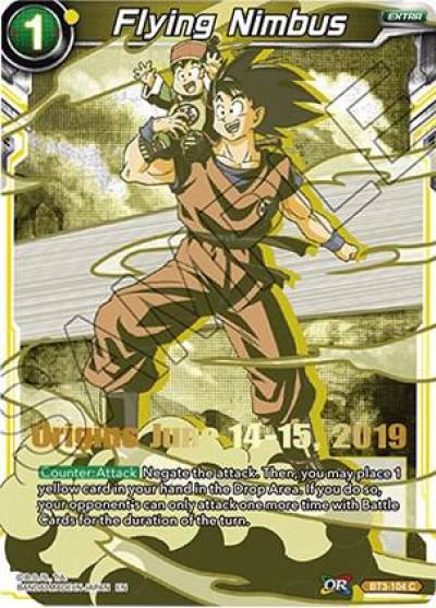 Flying Nimbus Origins 2019 BT3-104 Tournament Promotion Cards Dragonball Super card