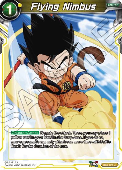 Flying Nimbus Reprint BT3-104 Battle Evolution Booster Dragonball Super card