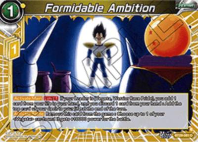 Formidable Ambition BT29-061 Fearsome Rivals Dragonball Super card