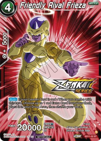 Friendly Rival Frieza Event Pack 12 SD11-02 Tournament Promotion Cards Dragonball Super card