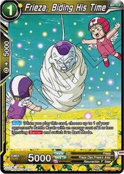 Frieza Biding His Time BT5-093 Miraculous Revival Dragonball Super card
