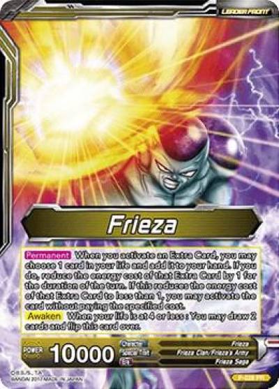 Frieza Bionic Strike Mecha Frieza P-028 Promotion Cards Dragonball Super card