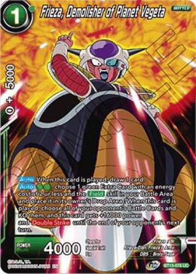 Frieza Demolisher of Planet Vegeta BT13-078 Supreme Rivalry Dragonball Super card