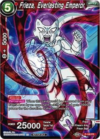 Frieza Everlasting Emperor P-188 Promotion Cards Dragonball Super card