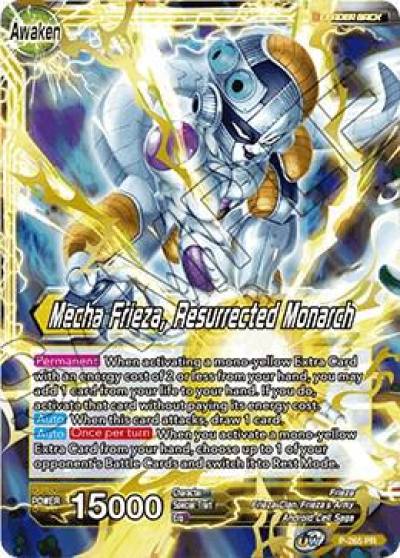 Frieza Mecha Frieza Resurrected Monarch P-265 Promotion Cards Dragonball Super card