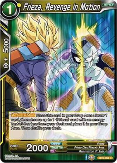 Frieza Revenge in Motion Foil BT5-094 Miraculous Revival Dragonball Super card