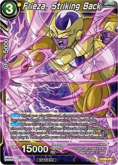 Frieza Striking Back P-081 Promotion Cards Dragonball Super card