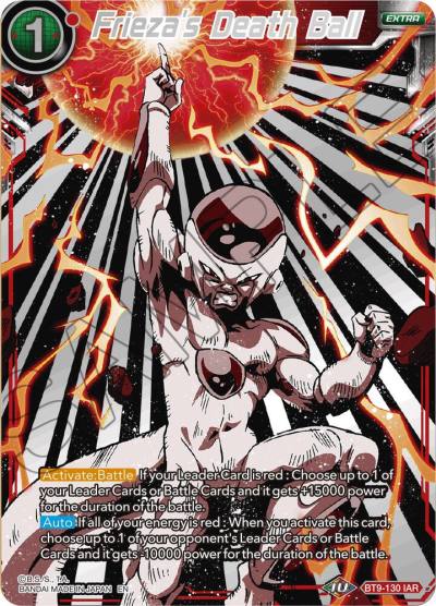 Friezas Death Ball BT9-130 Universal Onslaught Dragonball Super card