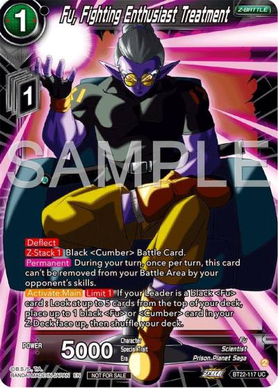 Fu Fighting Enthusiast Treatment Championship 2024 Finals Zenkai Pack BT22-117 Tournament Promotion Cards Dragonball Super card