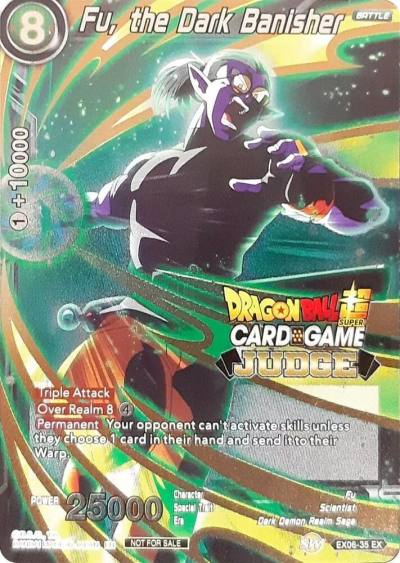 Fu the Dark Banisher EX06-35 Judge Promotion Cards Dragonball Super card