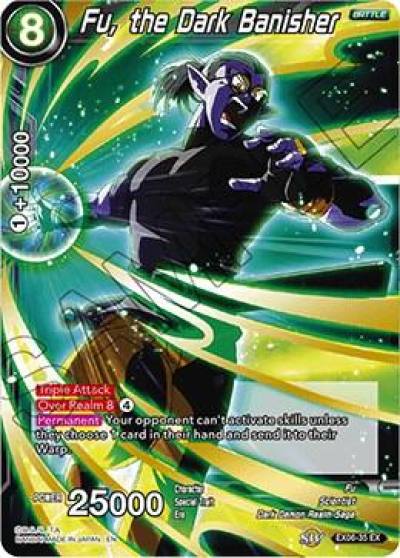 Fu the Dark Banisher EX06-35 Special Anniversary Set Dragonball Super card