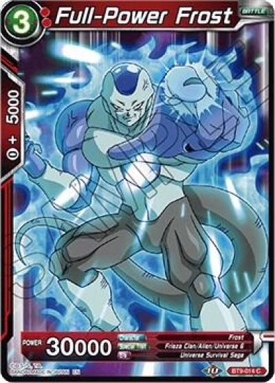 Full Power Frost Foil BT9-014 Universal Onslaught Dragonball Super card