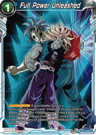 Full Power Unleashed BT13-058 Supreme Rivalry Dragonball Super card