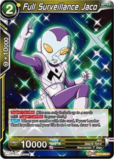 Full Surveillance Jaco BT5-088 Miraculous Revival Dragonball Super card