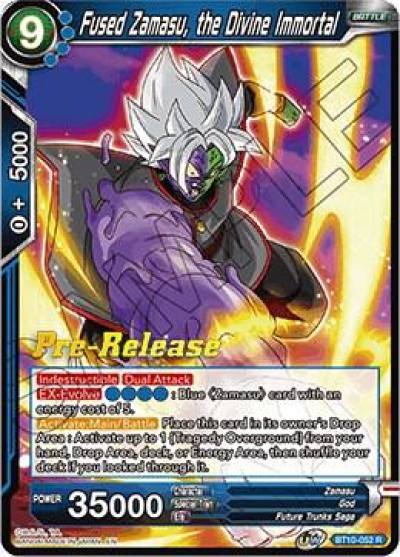Fused Zamasu the Divine Immortal BT10-052 Rise of the Unison Warrior Pre-Release Cards Dragonball Super card