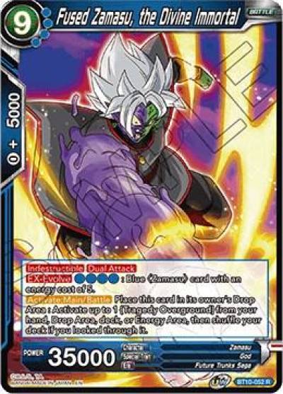 Fused Zamasu the Divine Immortal BT10-052 Rise of the Unison Warrior Dragonball Super card