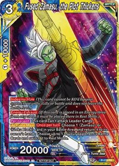 Fused Zamasu the Plot Thickens Foil P-170 Promotion Cards Dragonball Super card