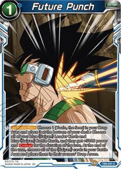 Future Punch TB3-031 Clash of Fates Dragonball Super card