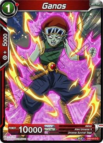 Ganos DB2-012 Draft Box 05 - Divine Multiverse Dragonball Super card