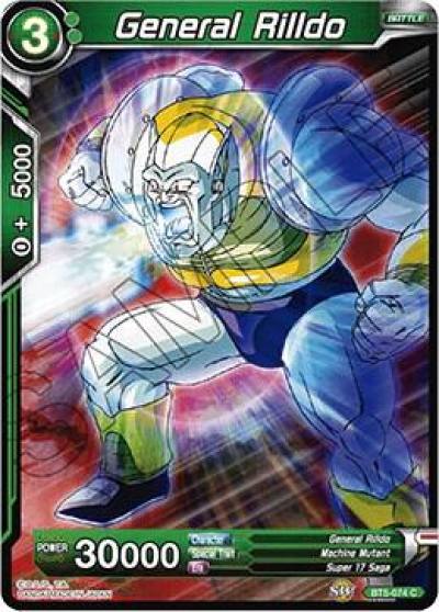 General Rilldo Foil BT5-074 Miraculous Revival Dragonball Super card