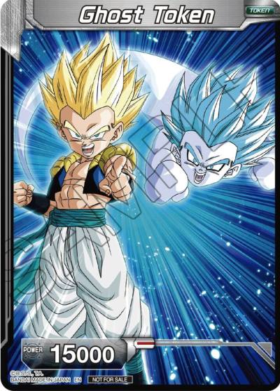 Ghost Token Championship Token Card Pack 2023 Vol1 Silver Foil  Tournament Promotion Cards Dragonball Super card