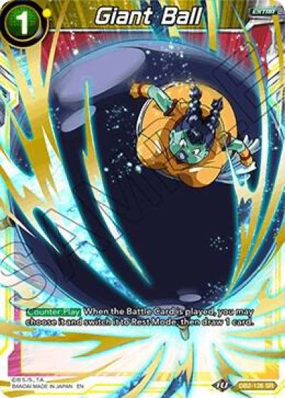 Giant Ball DB2-126 Draft Box 05 - Divine Multiverse Dragonball Super card