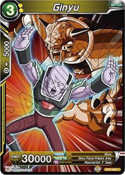 Ginyu BT5-098 Miraculous Revival Dragonball Super card