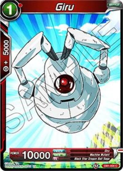 Giru Foil DB1-004 Draft Box 04 - Dragon Brawl Dragonball Super card