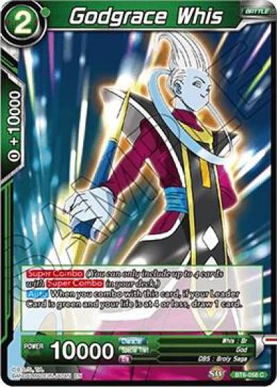 Godgrace Whis BT6-058 Destroyer Kings Dragonball Super card