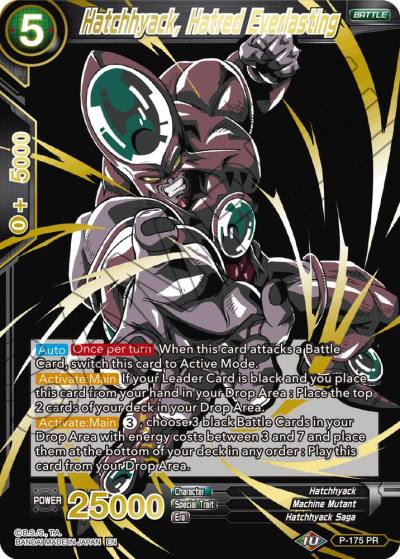Hatchhyack Hatred Everlasting Alternate Art P-175 Special Anniversary Set 2021 Dragonball Super card