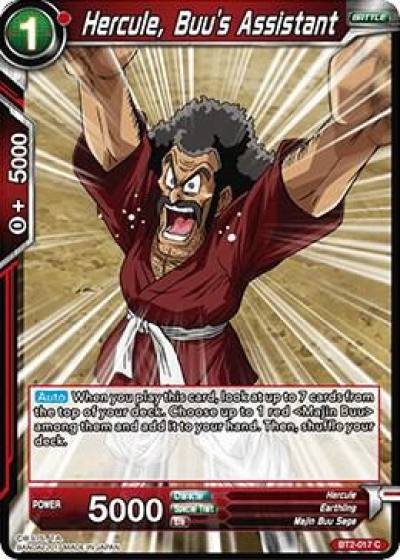 Hercule Buus Assistant BT2-017 Union Force Dragonball Super card