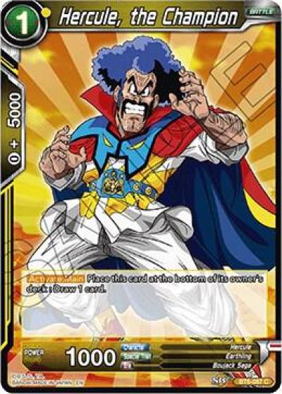 Hercule the Champion BT6-087 Destroyer Kings Dragonball Super card