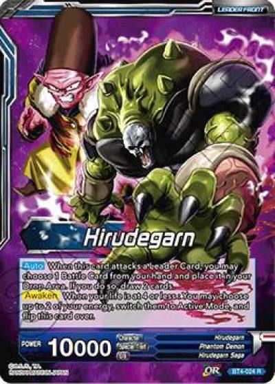 Hirudegarn Awakened Perfection Hirudegarn BT4-024 Colossal Warfare Dragonball Super card