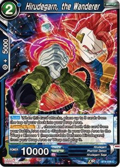 Hirudegarn the Wanderer BT4-038 Colossal Warfare Dragonball Super card